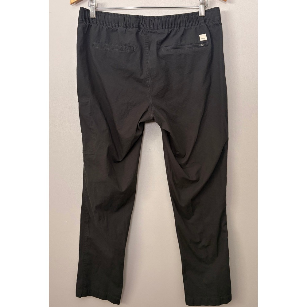 Vuori Pants Ripstop Climber Mens Large Charcoal Black Stretch Utility Hiking - Picture 2 of 9
